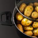 Russell Hobbs Saliekams metāla marmora katliņu un pannu komplekts RH01840EU7, 4 gab, 3,6 kg, melna, nerūsējo&scaron;ais tērauds