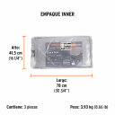 Īpaši izturīgs pelēks brezents 2х3m, 180g/m2 LT-23 TRUPER