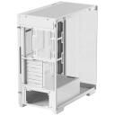 Deepcool Korpus CG580 WH, R-CG580-WHNDA0-G-1, 2 x 3.5", 2+1 x 2.5", 7 laiendusslotti, ATX PS2