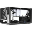 Fractal Design Korpuss NODE 304 FD-CA-NODE-304-BL, 2xUSB 3.0, 1x3.5mm audio ieeja, 1x3.5mm audio izeja, LED indikators