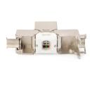 Digitus CAT 6A Keystone modulis DN-93615, 500 MHz, 10GBase-T, RJ45 8P8C, bezrīku uzstādī&scaron;ana, aizsargāts