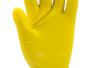 Latex gloves S-7 size 30 cm 15 mil / protection I yellow 74070 FLO
