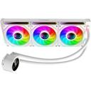 Gamemax protsessori vedelikjahutus ICEBURG 360 DIGITAL WH, 58.8 cfm, 800-1800 rpm, ARGB LED valgustus, TDP kuni 290W