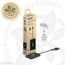 Club3D adapteris CSV-1475 USB Type-C uz 2 HDMI 4K60Hz, 1 HDMI, 1 USB-C, 0.18 m, melns