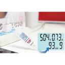 Uni-T USB testeris UT658B, 0~3.5 A, 3~9 V, 0~9999 mAh, LCD displejs, 10 cm kabelis, 10 datu komplekti