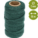 Green cotton twine 55m / 100g BIOOGROD 710008