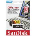 SanDisk Ultra Flair USB флеш-накопитель SDCZ73-064G-G46, 64 ГБ, 150 МБ/с, USB Type-A, защита паролем