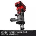 Bezvadu rokas frēze TP-ET 18 Li BL, EINHELL, 435041, 18V, bezsuku motors, 6/8 mm kollets, LED apgaismojums, ergonomisks rokturis