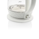 Electric glass kettle with 2200 W power, 1.7 L capacity, and a 360° rotating base Crystal Kettle ETA315490010 Glass/White ETA