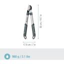 Gardena EasyCut S p&uuml;gamisnoad 12030-88, 500mm, 45mm, ergonoomiline k&auml;epide, t&auml;pselt teritatud terad