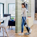 Belaidis grindų ir kilimų plovimo įrenginys su dvigubo veikimo šepečiu 22.2V savaiminio išsiplovimo funkcija CrossWave HF3 Cordless Select juodas titanas bossanova blue X 3639N Bissell