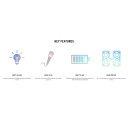 Kaasaskantav Bluetooth party k&otilde;lar IPX4 pritsmekaitsega Bluetooth 5.2 &uuml;henduse RGB valgusefektide ja kuni 18 tunni aku kestusega Miami Must 1073417 Klipsch