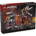 Lego NINJAGO 71870 Dvyniai Titanų Mekai, 1707 elementai, 3 figūrėlės, 12+ metų