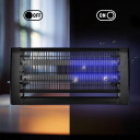 Vabzdžių gaudyklė UVA lempa, SOENS, 730213, 20W, juoda