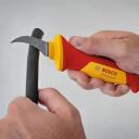 Bosch kaablil&otilde;ikur 1600A02NF6, 188mm, 51.5mm, roostevaba teras, ergonoomiline pehme k&auml;epide, kaitsev tera kate