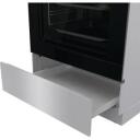 Gorenje Elektriline pliit GECS6C70XC, 60 cm, 71 l, 2200W, 1200W x 2, 1800W, Keraamiline pliit, Aqua Clean, Kiire kuumus