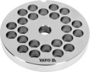 Gaļas maļamās mašīnas asmens YG-03267, YATO, 10 mm caurums, nerūsējošais tērauds, 81.5 mm diametrs