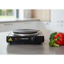Esperanza EKH003K elektriskā plīts, 220-230 V, 50-60 Hz, 1000 W, 5 temperatūras pakāpes, termostatiskā aizsardzība