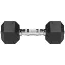 Rebel Kaalus komplekt RBA-2325-09, 2x9 kg, malm, kumm, 2 tk, kroom ja must v&auml;rv