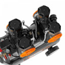 &Otilde;livaba kompressor  DAC 480S DAEWOO, 2,9(1,45х2)kW, 500l/min., 8bar, 50l