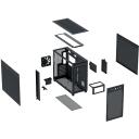 Asus Kaste PRIME AP303 MESH BLACK, 44l, 360mm GPU, 360mm radiators, 180mm PSU, 1x120mm ventilators, 7 papla&scaron;inā&scaron;anas sloti