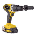 Akumulatora triecienurbjmašīna/skrūvgriezis, bezoglīšu, 20V, 120Nm, 2x2Ah, POWX00530 POWERPLUS