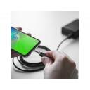 Green Cell Kaabel PowerStream KABGC22, 120 cm, USB 2.0, USB-A isane USB-C isase, must