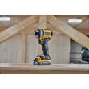 Dewalt L&ouml;&ouml;ktrell DCF860E2T-QW 18V, 282 Nm, 1/4", 4 režiimi, 2 x 1.7 Ah Aku, 123 mm, 1.09 kg