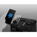 Super šventinis Party Box su Karaoke Naujųjų metų vakarėliams 500W Bluetooth FM USB LED ekranas AC maitinimas juodas PS-1500 SV-022020 Sven