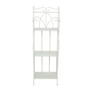 Plaukts SANDY 40x28xH126cm, antīki balts 76613