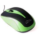 Media-Tech Проводная оптическая мышь MT1091G, 800dpi, USB, 3 кнопки, оптический сенсор, эргономичный дизайн, резиновый корпус