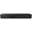 Club3D dokstacija CSV-1562 USB 3.2 Gen 1, 4x USB Type-A, 1x USB Type-C, 3x 4K displeji, 60W PD, Gigabit Ethernet, melna