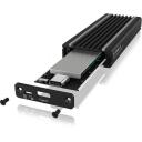 Raidsonic SDD cietā diska korpuss IB-1824ML-C31, 1 x M.2 NVMe, 1000 MBps, USB 3.2 (Gen 2), Alumīnijs