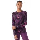 Termo krekls SW WS CLASSIC Thermal Merino Base Layer Crew, izmērs: XL, Purple Iris Floral, 0196572865038 SMARTWOOL