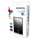 Adata HDD AHV620S-2TU31-CBK 2TB, 2.5", USB 3.2 Gen 1, черный, устойчивый к царапинам, индикатор LED