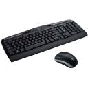 Logitech Juhtmevaba klaviatuuri ja hiire komplekt 920-003989, 10m, 1000dpi, 11 multimeedia nuppu, 4 programmeeritavat F-nuppu