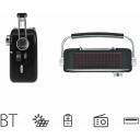 Manta Kaasaskantav raadio RDI918B, 5W RMS, Bluetooth 5.0, MP3, AUX, MicroSD kuni 32GB, USB, 110-20000Hz, kuni 10h aku t&ouml;&ouml;aeg