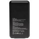Denver Lādētājs-akumulators PBQ-4000 117140000310, 4000mAh, 5V 2A, 5V 2A kopējā maks., 1A bezvadu izeja, USB-C + Micro USB
