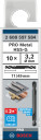 HSS-G urbis met. divp. 3,2x49,0 mm, 10 gab., Urbjma&scaron;īnām/skrūvgriežiem PRO METAL HSS-G DIVPUSĒJI SPIRĀLVEIDA URBIS, 2608597584, BOSCH