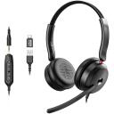 Onikuma X81 spēļu austiņas X81 Black, 16 &Omega;, 115 dB, 1,8 m, 40 mm, 20 Hz-20 kHz, 3,5/USB, omnidirekcionalais mikrofons