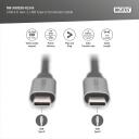 Digitus &Uuml;henduskaabel DB-300220-010-S, 1m, 5Gbit/s, 60W, USB Type C M/M, CU, kahekordne kaitse