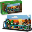 Lego Konstruktors 21589, 797 gab., 5 biomas, maināms fons, mikrofigūras: Steve, Creeper&trade;, sēnes, miziņas, izlaupītājs