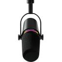 Shure MV7+-K, lekciju/vokālo mikrofonu, 1xXLR, USB-C, 50-16000Hz, 1.78mV/Pa, 573.5g, metāla korpuss