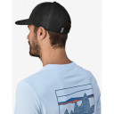 Patagonia cepure P-6 Logo Trucker Hat, Black, 0192964418721 PATAGONIA