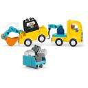 Lego 3 in 1 Būvniecības transportlīdzekļi 10475, 22 elementu, 2 figūriņas, 2+ gadi
