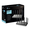 BE6500 kahetkeline Wi-Fi 7 ruuter, TP-Link, Archer BE400, 5 GHz: 5764 Mbps, 2.4 GHz: 688 Mbps, 1&times; 2.5 Gbps WAN, 1&times; 2.5 Gbps LAN, 3&times; 1 Gbps LAN, 6&times; v&auml;list antenni, EasyMesh tugi, MU-MIMO