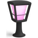 Philips Hue Econic āra pjedestāla gaismeklis 8718696170595, 15 W, 2000-6500 K, 1150 lm, IP44, LED