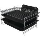 Gorenje Keraamiline pliit GECS5B70CLB, 70L, 220-240V, 4 p&otilde;letit, elektriline ahi, must, multifunktsionaalne, isepuhastuv