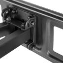 Sbox Kron&scaron;teins PLB-1348-2, 32-70 collu, 75x75-600x400, 45kg, melns, tērauds, plastmasa, noliecams-grozāms
