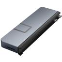 Hyper dokstacija DUO PRO 7-in-2 USB-C, HD575-GRY-GL, 1xEthernet, 1xHDMI